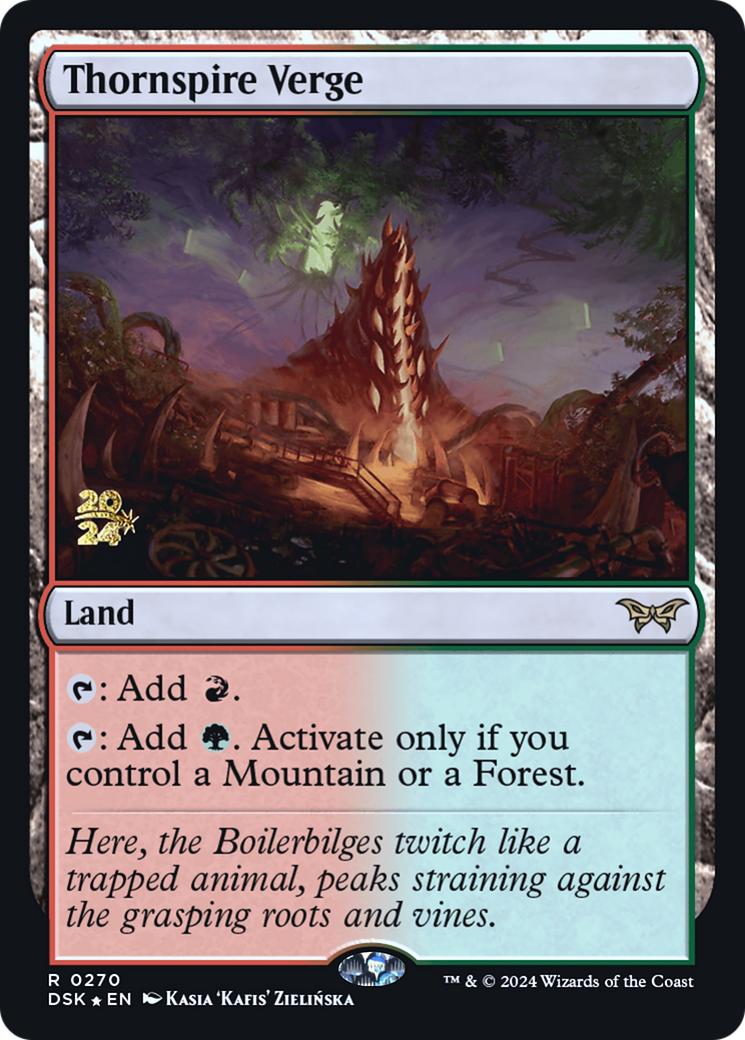 {@R} Thornspire Verge [Duskmourn: House of Horror Prerelease Promos][PR DSK 270] - Misty Mountain Games