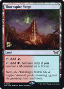{@R} Thornspire Verge [Duskmourn: House of Horror Prerelease Promos][PR DSK 270]