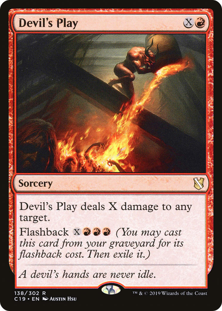 {R} Devil's Play [Commander 2019][C19 138]