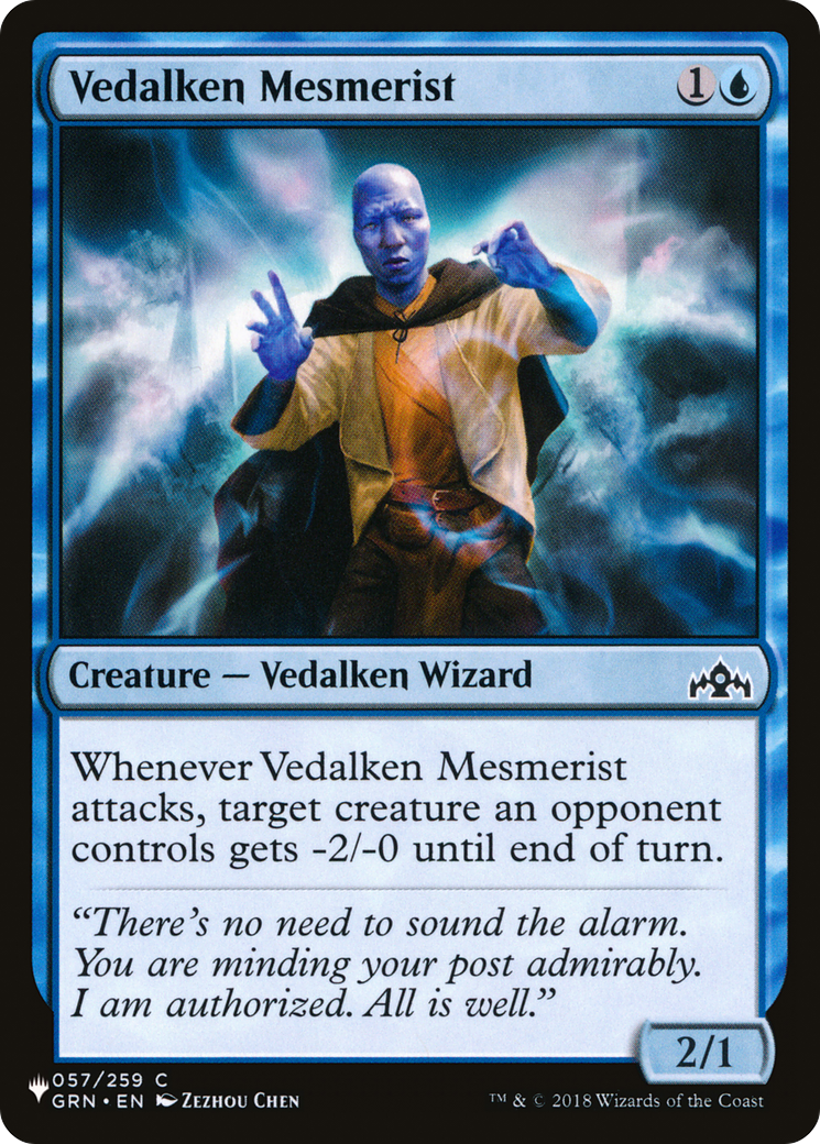 {@@LIST} Vedalken Mesmerist [LIST 057/259]