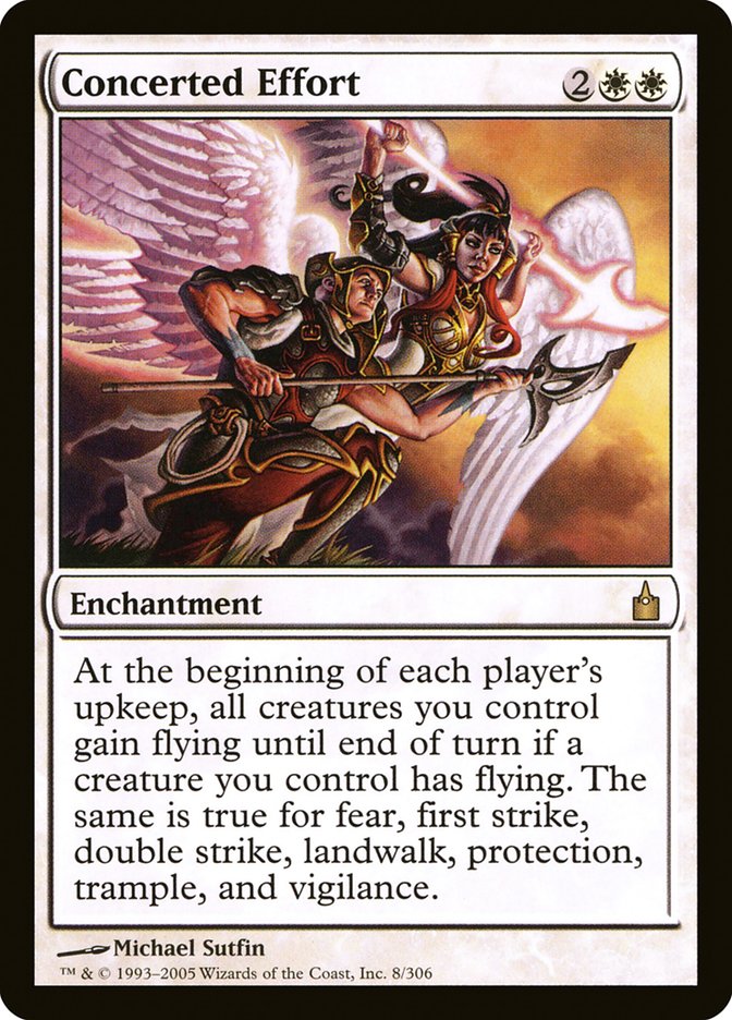 {R} Concerted Effort [Ravnica: City of Guilds][RAV 008]