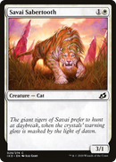 {C} Savai Sabertooth [Ikoria: Lair of Behemoths][IKO 029]
