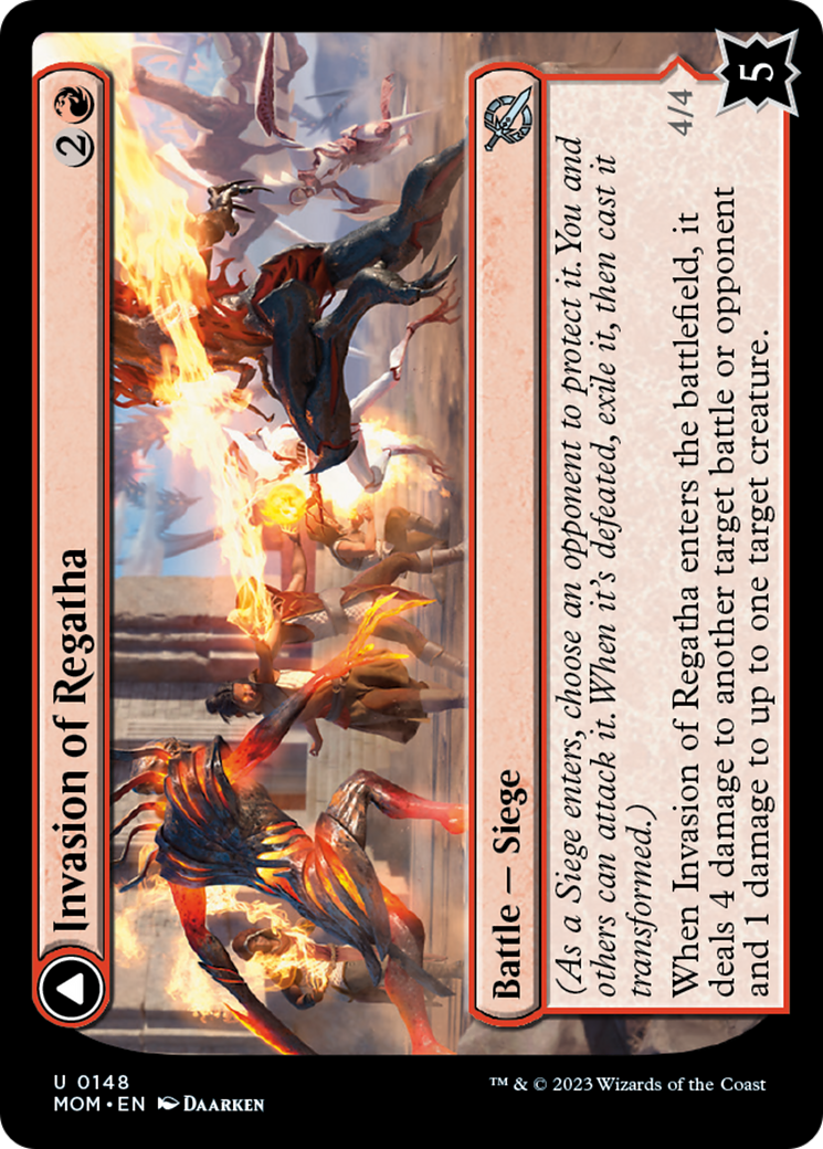 {C} Invasion of Regatha // Disciples of the Inferno [March of the Machine][MOM 148]