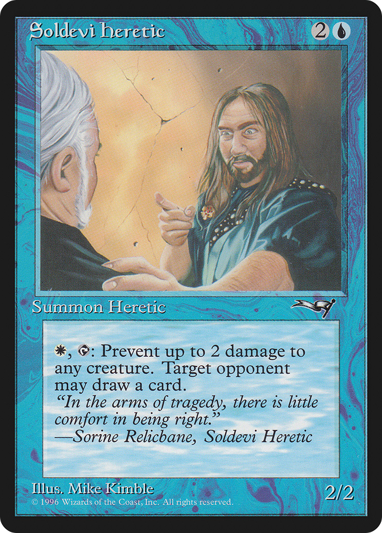 {C} Soldevi Heretic (Pointing) [Alliances][ALL 33A]