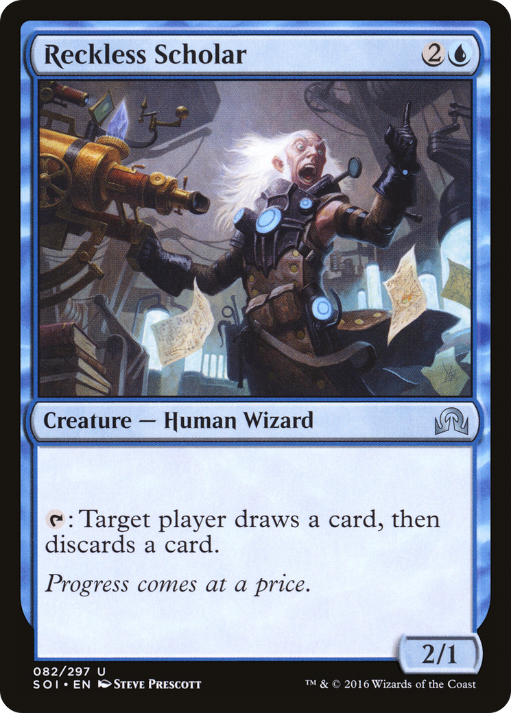 {C} Reckless Scholar [Shadows over Innistrad][SOI 082]