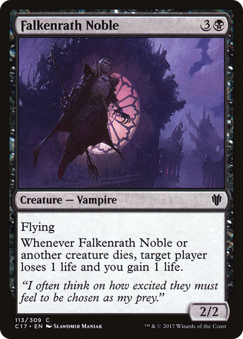{C} Falkenrath Noble [Commander 2017][C17 113]