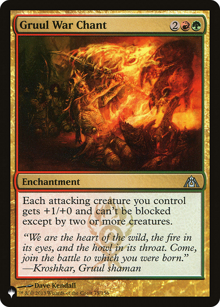 Gruul War Chant [LIST 75/156]