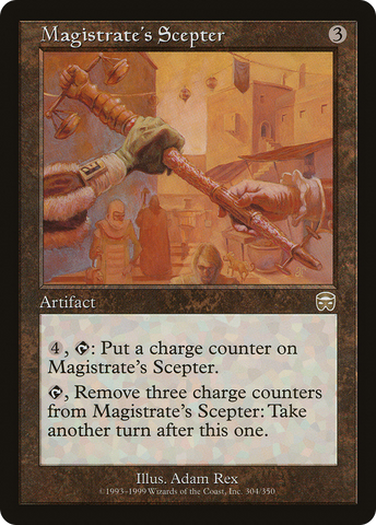 {R} Magistrate's Scepter [Mercadian Masques][MMQ 304]