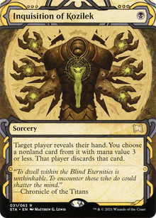 {R} Inquisition of Kozilek [Strixhaven: School of Mages Mystical Archive][STA 031]