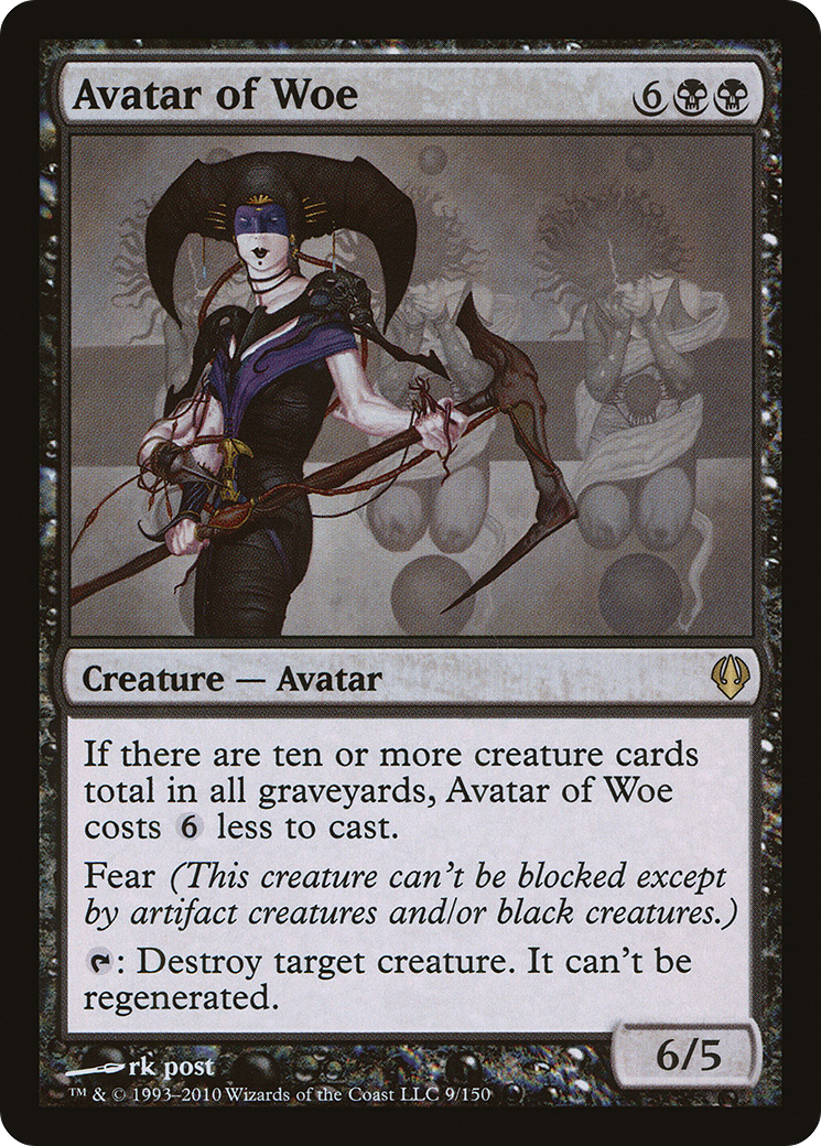 {R} Avatar of Woe [Archenemy][ARC 009]