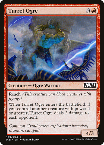 {C} Turret Ogre [Core Set 2021][M21 169]