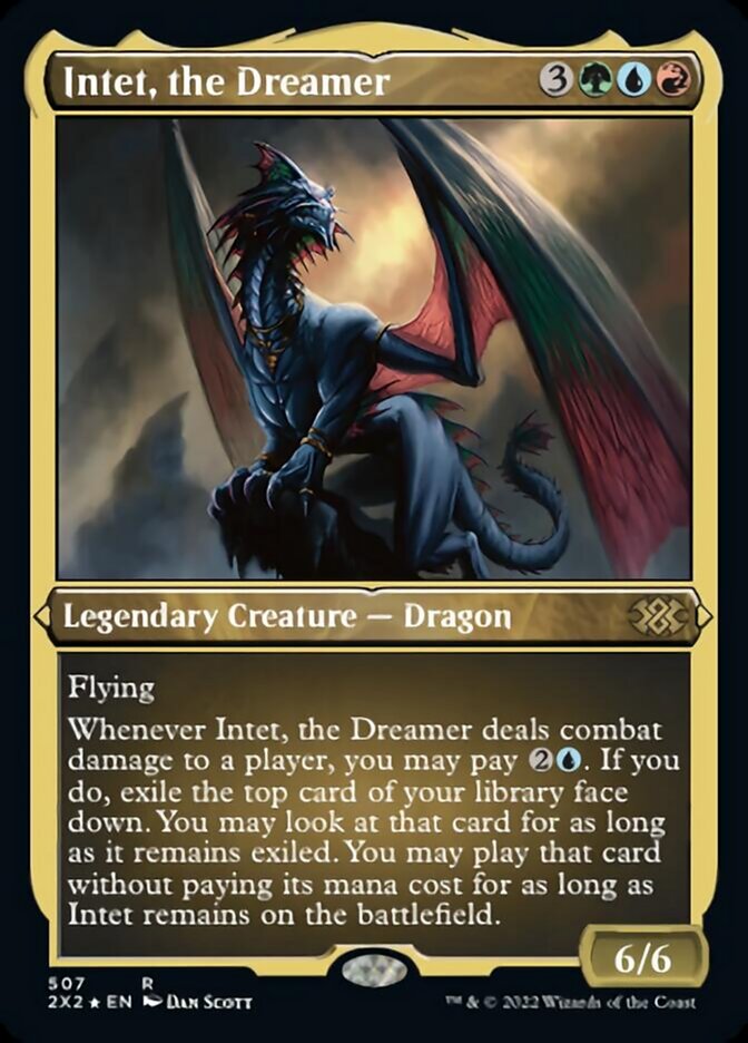 {R} Intet, the Dreamer (Foil Etched) [Double Masters 2022][2X2 507]