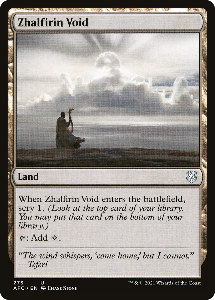 {C} Zhalfirin Void [Dungeons & Dragons: Adventures in the Forgotten Realms Commander][AFC 273]