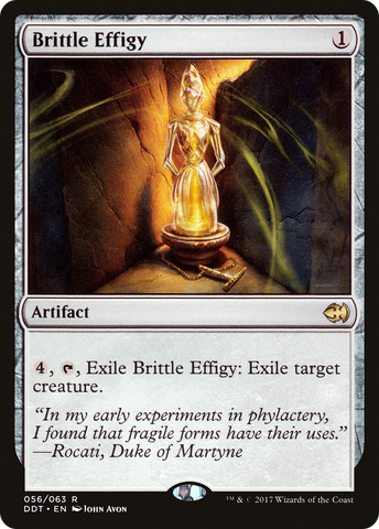 {R} Brittle Effigy [Duel Decks: Merfolk vs. Goblins][DDT 056]