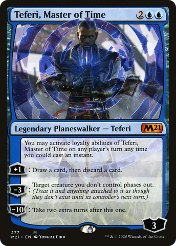 {R} Teferi, Master of Time (277) [Core Set 2021][M21 277]