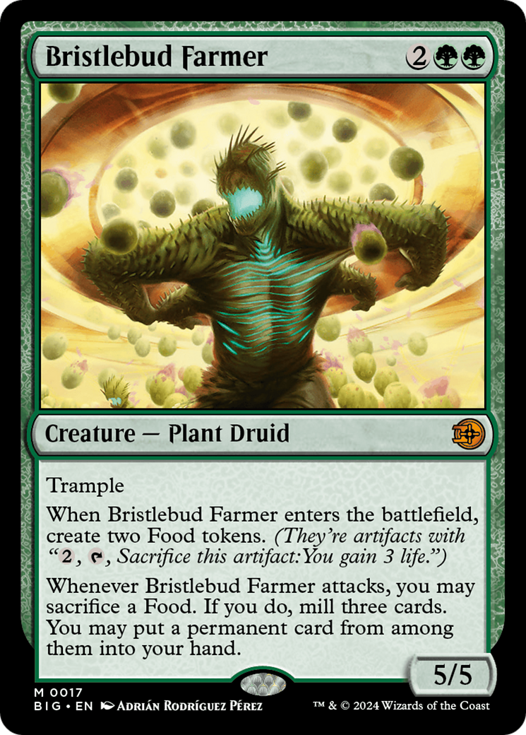 {@R} Bristlebud Farmer [Outlaws of Thunder Junction: The Big Score][BIG 017]