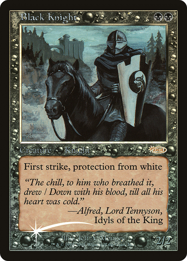 {R} Black Knight [Friday Night Magic 2002][PA F02 004]