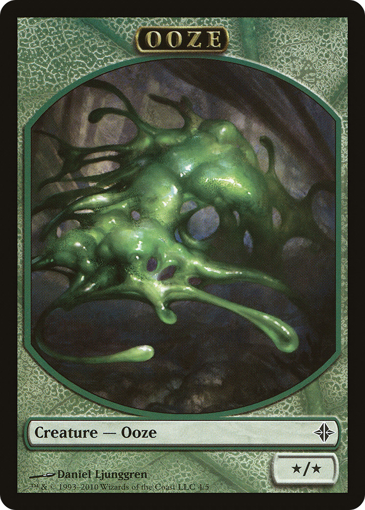 {T} Ooze Token [Rise of the Eldrazi Tokens][TROE 004]