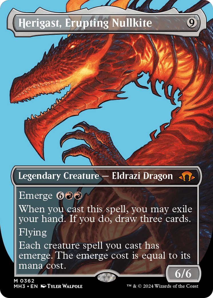 {R} Herigast, Erupting Nullkite (Borderless) [Modern Horizons 3][MH3 362]