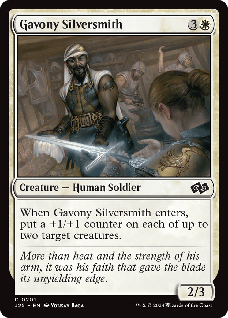 {C} Gavony Silversmith [Foundations Jumpstart][J25 201]