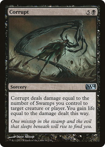 {C} Corrupt [Magic 2014][M14 091]