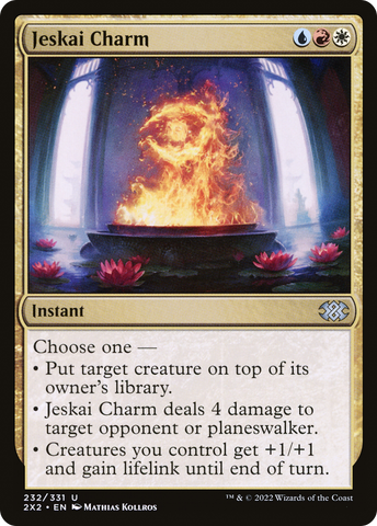 {C} Jeskai Charm [Double Masters 2022][2X2 232]