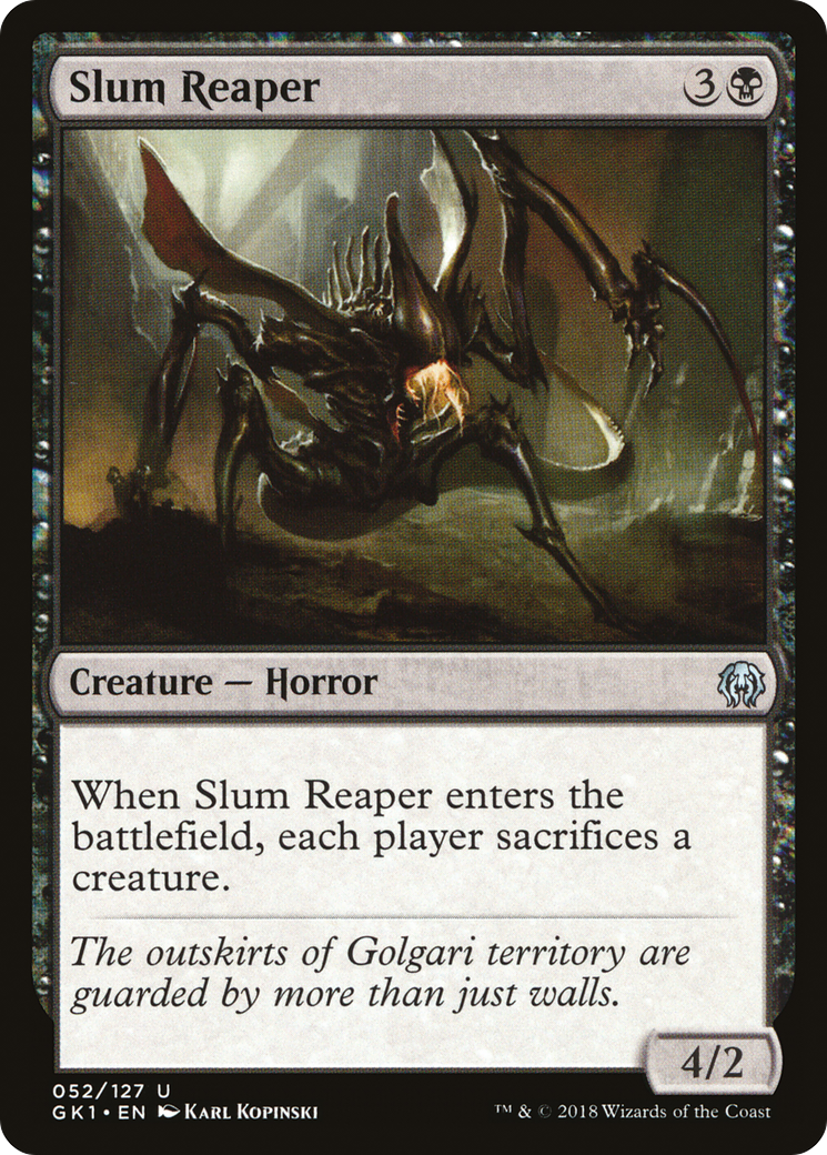 {C} Slum Reaper [Guilds of Ravnica Guild Kit][GK1 052]