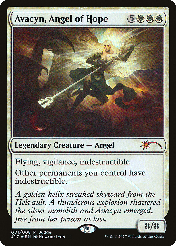 {R} Avacyn, Angel of Hope [Judge Gift Cards 2017][PA J17 001]