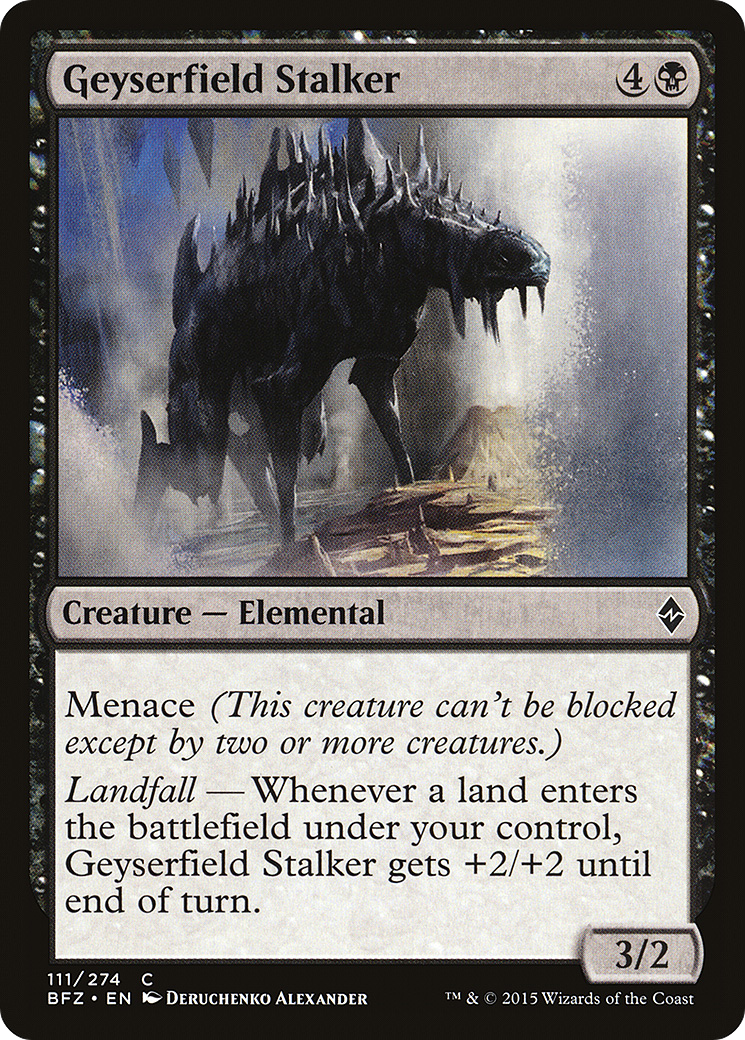{C} Geyserfield Stalker [Battle for Zendikar][BFZ 111]