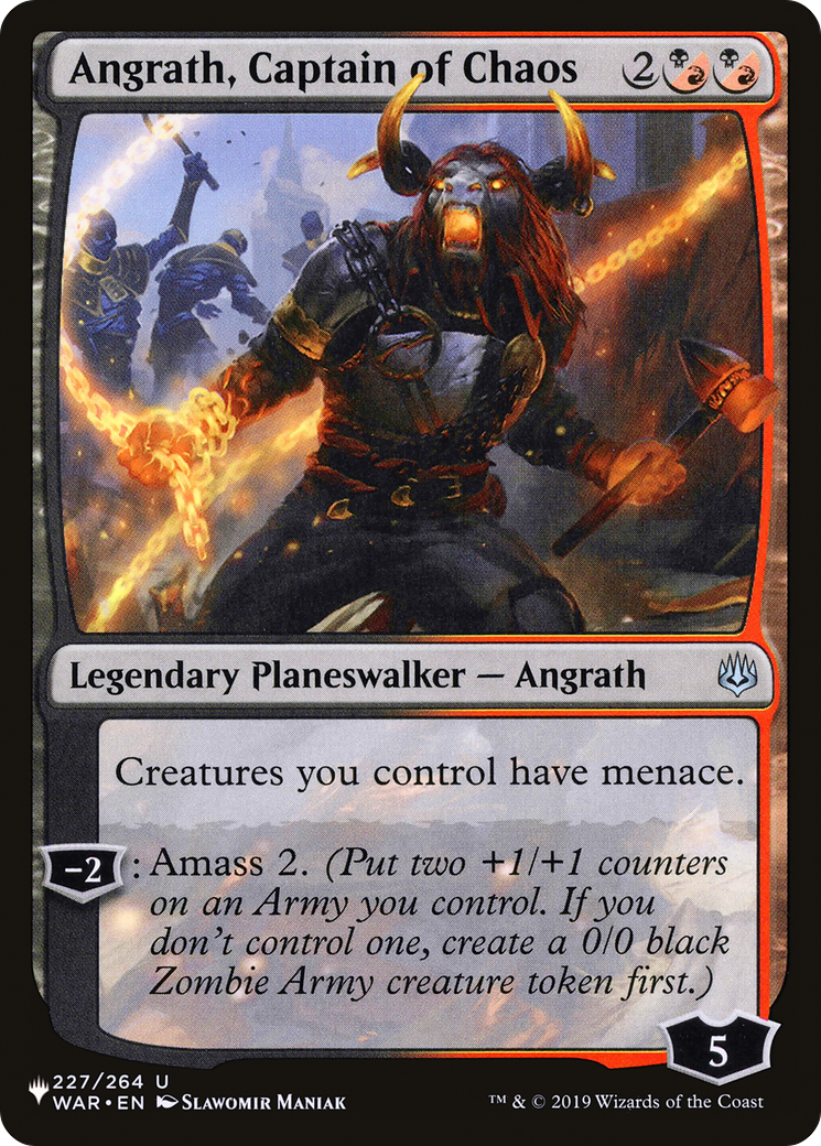 Angrath, Captain of Chaos [LIST WAR-227]