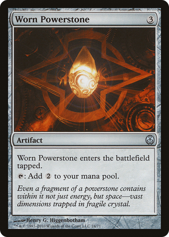 {C} Worn Powerstone [Duel Decks: Phyrexia vs. the Coalition][DDE 024]