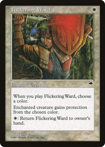 {C} Flickering Ward [Tempest][TMP 019]