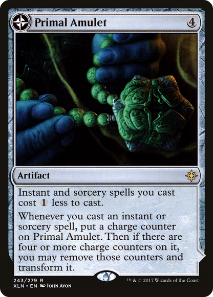 {R} Primal Amulet // Primal Wellspring [Ixalan][XLN 243] - Misty Mountain Games