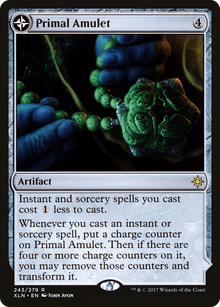 {R} Primal Amulet // Primal Wellspring [Ixalan][XLN 243]