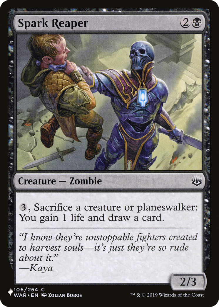 Spark Reaper [LIST WAR-106]
