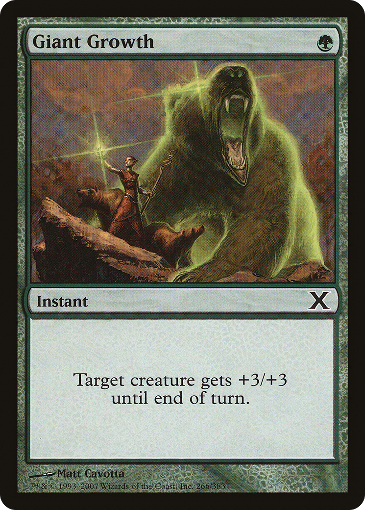 {C} Giant Growth [Tenth Edition][10E 266]