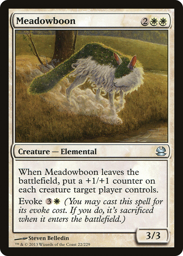{C} Meadowboon [Modern Masters][MMA 022]