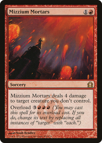{R} Mizzium Mortars [Return to Ravnica][RTR 101]