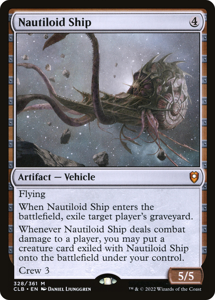 {R} Nautiloid Ship [Commander Legends: Battle for Baldur's Gate][CLB 328]