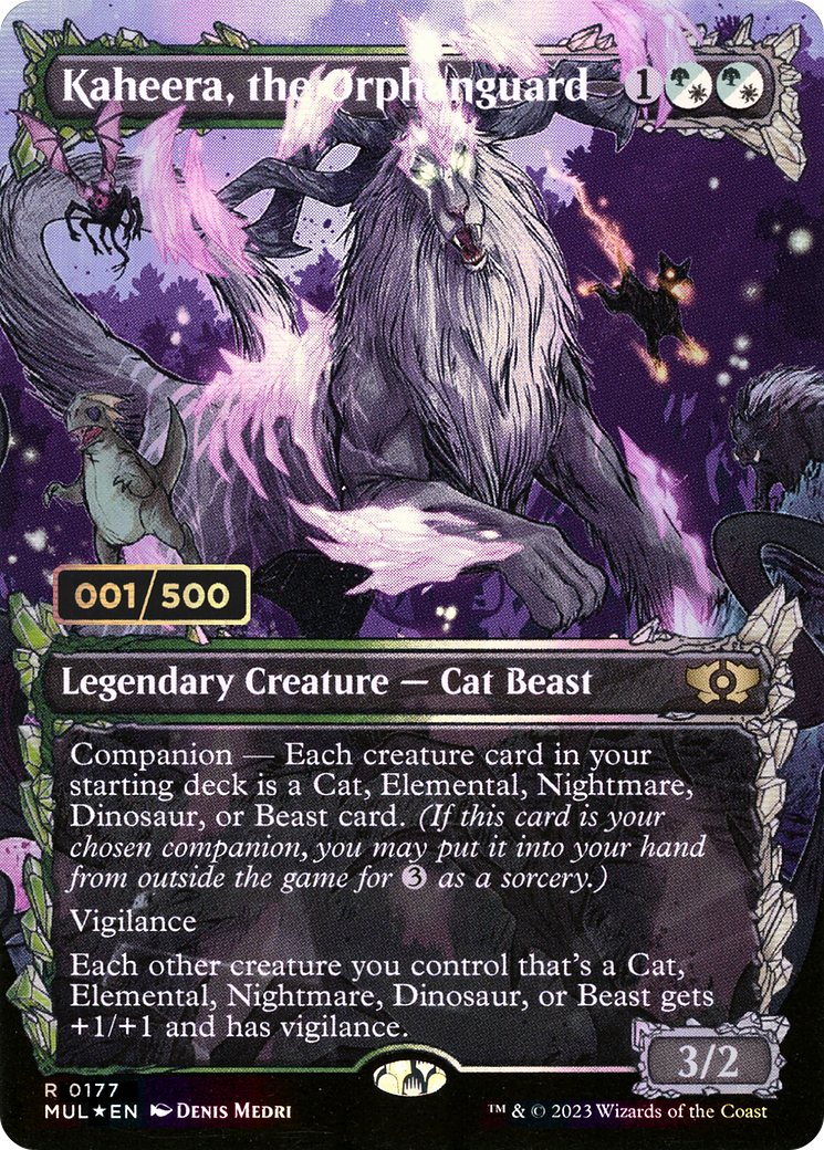 {R} Kaheera, the Orphanguard (Serialized) [Multiverse Legends][SR MUL 177]