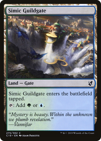 {C} Simic Guildgate [Commander 2019][C19 275]