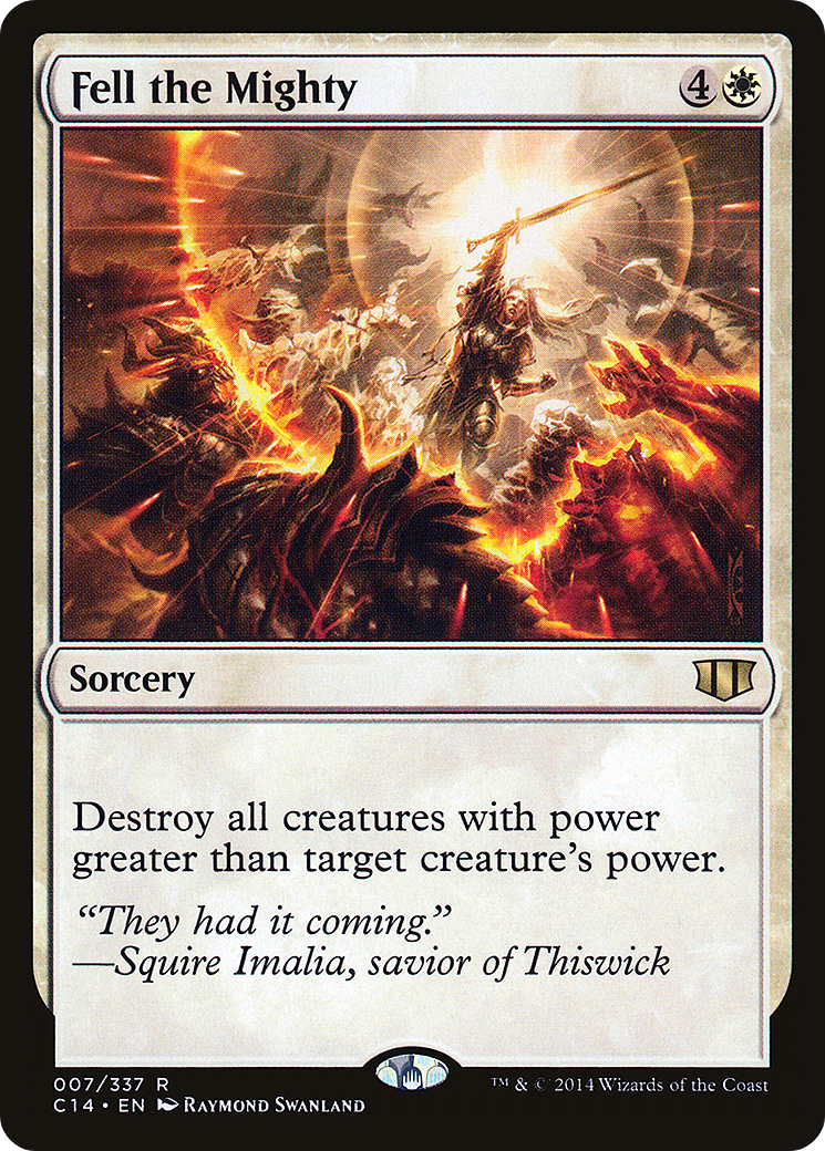 {R} Fell the Mighty [Commander 2014][C14 007]