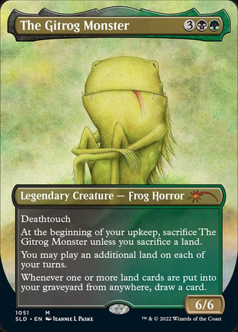 {R} The Gitrog Monster (Borderless) [Secret Lair Drop Series][SLD 1051]