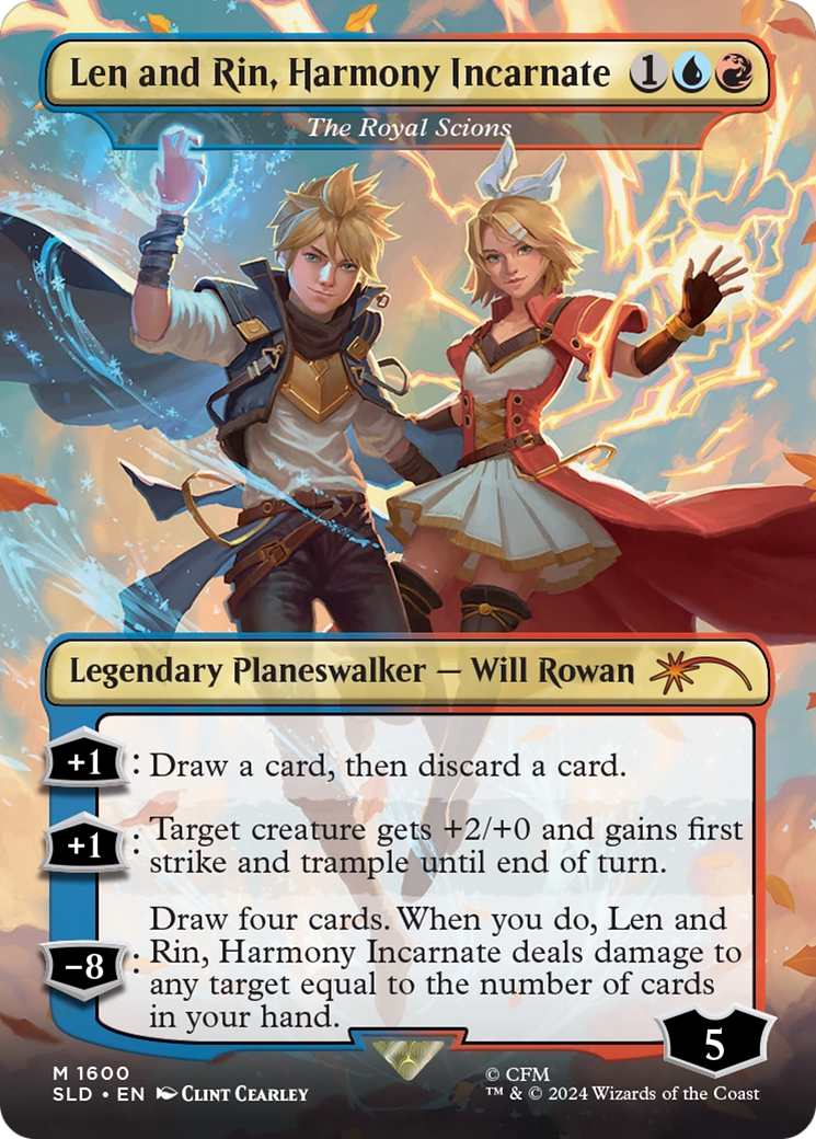 The Royal Scions [SLD-1600]  (Borderless) Foil