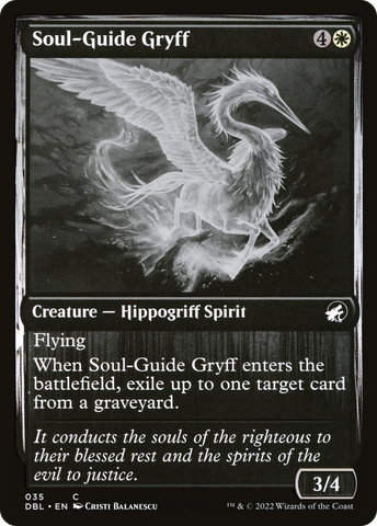 {C} Soul-Guide Gryff [Innistrad: Double Feature][DBL 035]