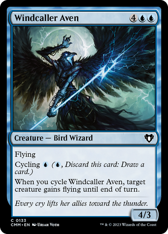 {C} Windcaller Aven [Commander Masters][CMM 133]
