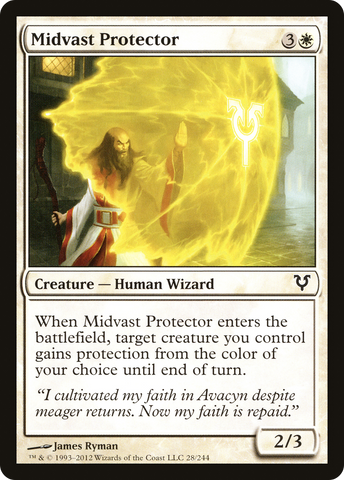 {C} Midvast Protector [Avacyn Restored][AVR 028]