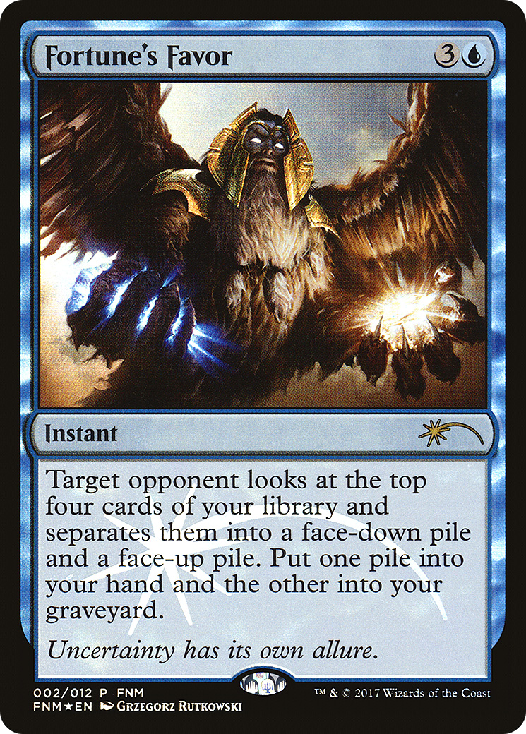 {R} Fortune's Favor [Friday Night Magic 2017][PA F17 002]