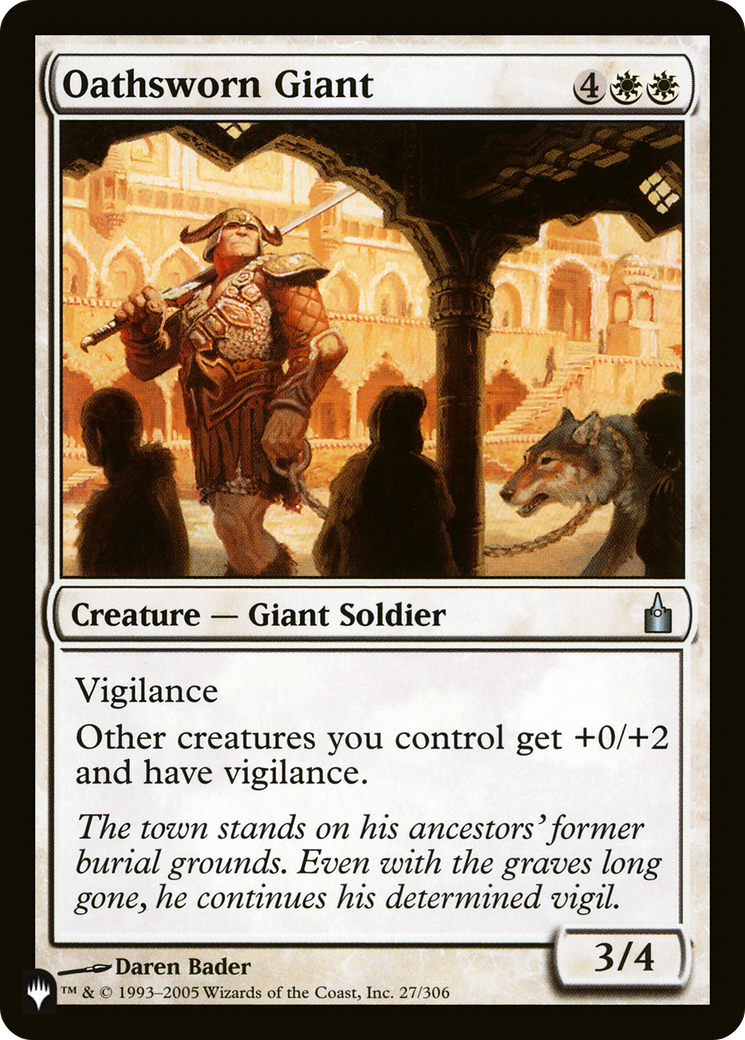 Oathsworn Giant [LIST 27/306]