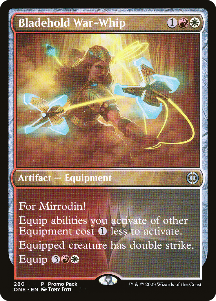 {C} Bladehold War-Whip (Promo Pack) [Phyrexia: All Will Be One][ONE 280]